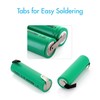 Tenergy 1.2V NiMH 2000mAh Flat Top Rechargeable AA Batteries with