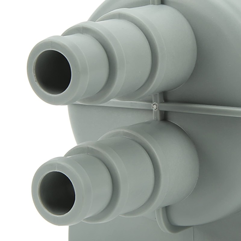 Fockety Seawater Screen Filter, ABS Plastic Transparent Housing Connections in
