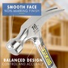 ESTWING 16 oz Hammer, Smooth Face, Forged Steel Hammer, Rip