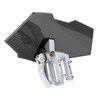 Motorcycle Windshield Acrylic Heightened Adjustable Clip On Wind Deflector Windscreen