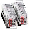 Schliersee 4x6 Glass Picture Frame Set of 12, Silver Mirrored