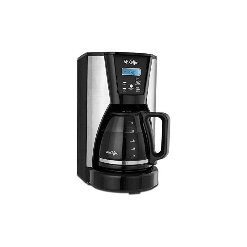 Mr. Coffee BVMCMJX41NWF 12-Cup Pot Programmable Brewer Auto-Shutoff Coffee Maker