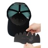 Mesh Cap 3 Pk Black Shaper Inserts for Trucker Hats,