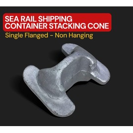 Mytee Products (4 Pack Sea Rail Shipping Container Stacking Cone - Forged Steel - Used Between Containers to Securely Stack Them Vertically