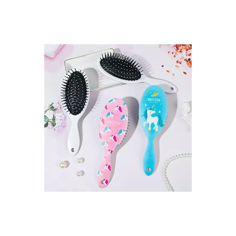 Ahlsenl Paquete De 4 Cepillos Para Desenredar El Cabello, Ce