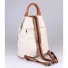 ITALYSHOP24.COM OBC Women's Backpack Shoulder Bag Leather Look Daypack Backpack
