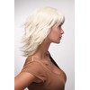 WIG ME UP - 8019-613 Perücke hellblond platinblond im Wetlook