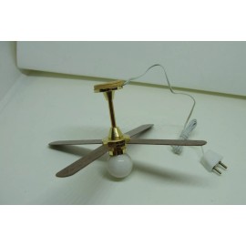 EXQUISITE CEILING FAN LIGHT for Dollhouse