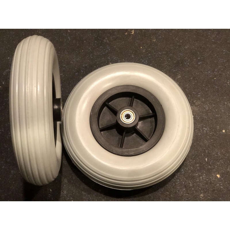 Pride 8x2 200x50 Caster Wheels Jazzy Wheelchair PU Foam Casters