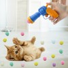 Andiker Cat Toy Balls Set, 30pcs Plush Cat Pom Pom