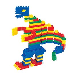 Flexiblocks Jumbo Building Set with Unique Pivoting Action - 373 Pcs