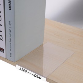 COMNICO Pack of 10 Movable Shelf Label Holders Transparent Shelf Labels Library Shelf Markers Transparent Shelf Labels Holder for Classroom Office Library