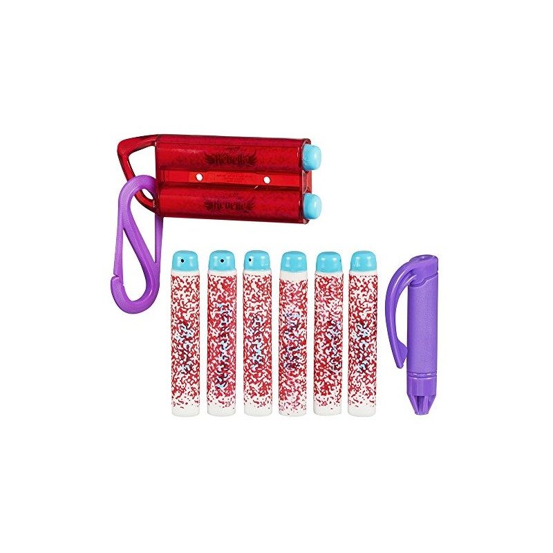 NERF Hasbro A8861EU4 Rebelle Geheimnis Darts und Decoder, Schießspielzeug