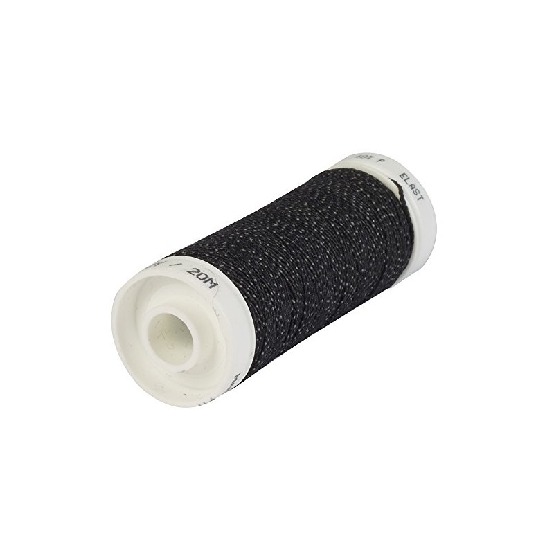 Korbond-Nastro da Shirring Elastico 20 m, Colore: Nero