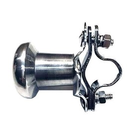 TrickToppers Billet Aluminum Polished Steering Wheel Spinner Suicide Brody Knob for Hot Rod Customs Car Truck SUV Tractor Trailer Big Rig Boat and More - Vintage Grey Skelton Skull G