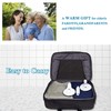 HEINSY 21inch Upgrade Suction Shower Grab Bar, Portable Shower Handle