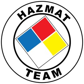 Hazmat Team Hard Hat Labels Helmet Vinyl Stickers Decals Matte