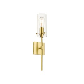 US Instock Luxury Designer Wall Light Antique Brass Iron Decor Wall Lamps for Living Room Bedroom Hotel Wall Sconce CorridorBody color: Satin Brass, Lamp Power(W): 60, Lamp Sizes: Middle