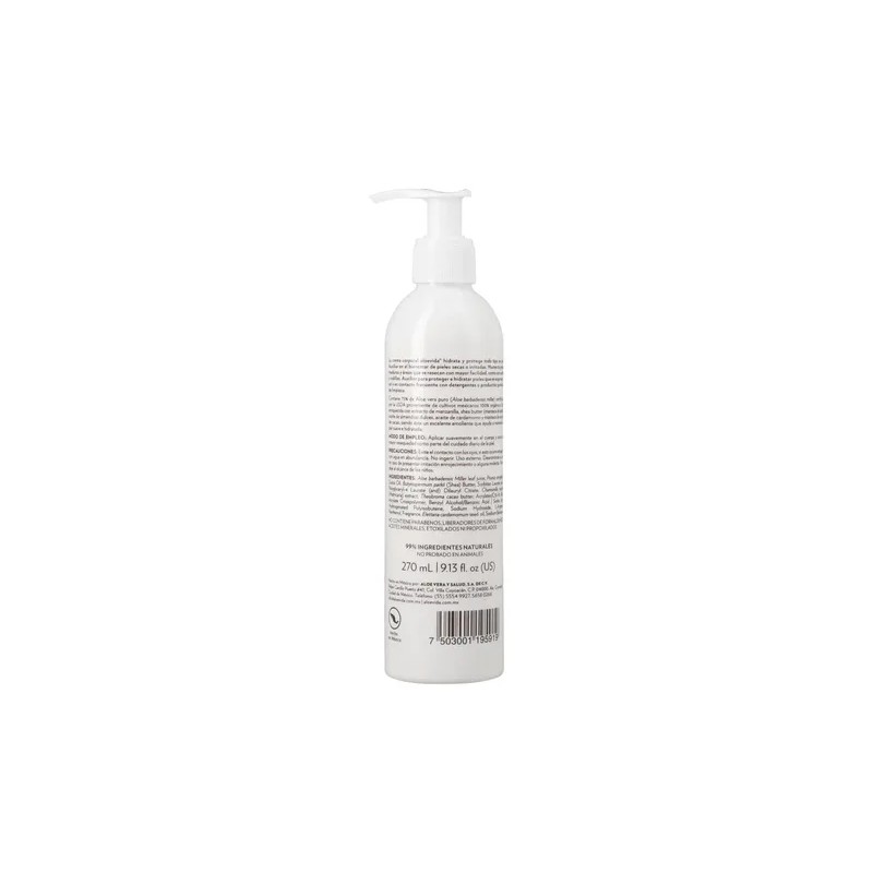 Aloevida Crema Corporal 75% Aloe Vera Orgánico - 270ml