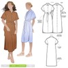 Patrón de costura Style Arc - Vestido tejido Palmer (Tallas