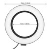 6inch Photography Dimmable LED Video Live Studio Camera Ring Light