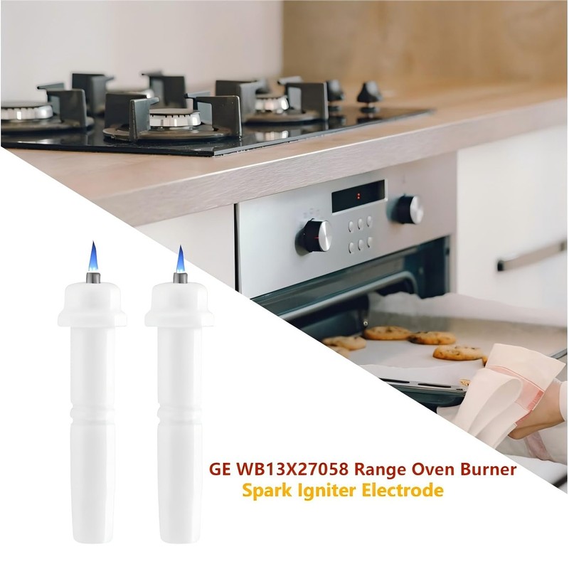 YXT GE WB13X27058 Range Oven Burner Spark Igniter Electrode Replace