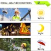 Ekkosafety Reflective Mesh Safety Vest for Men Women with 5