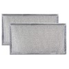 Replacement Microwave Grease Filters Compatible with Whirlpool 8206229A - 5-7/8