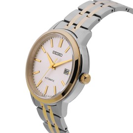 Seiko SRPH92K1 Men's Wristwatch, Overseas Model, Automatic, Sports, Silver, Gold, Combi, Bracelet Type