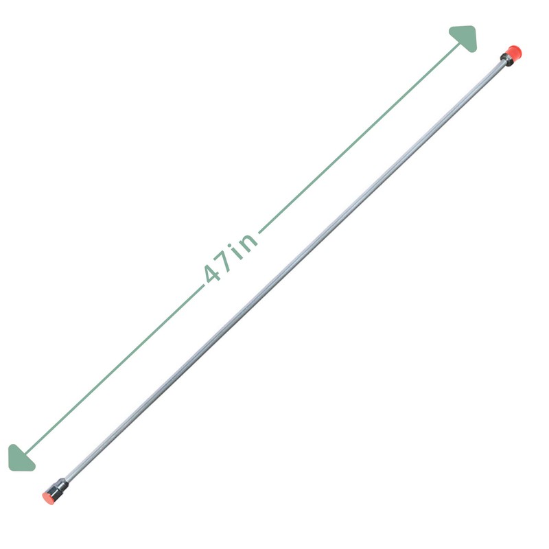47Inch Airless Paint Sprayer Tip Extension Pole, Spray Gun Tip