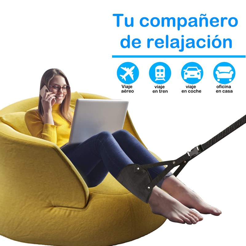 ENVR Hamaca de pie de avión,Hamaca de Oficina,Hamaca de pie