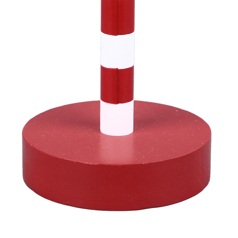 Christmas Stop Here Decor Metal Solid Wood LED Delicate Santa