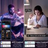 Vanance Smart Light Bulbs 4Pack, WiFi & Bluetooth 5.0, App