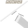 Geelin Arched Curtain Rod for Curved Windows, Extends from 24"