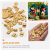 HOMSFOU 30 Pcs Box Mini Hinge Hinges for Kitchen Cabinets