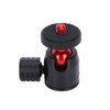 Mini Tripod Ball Head, with 1/4 Inch Screw and Hot