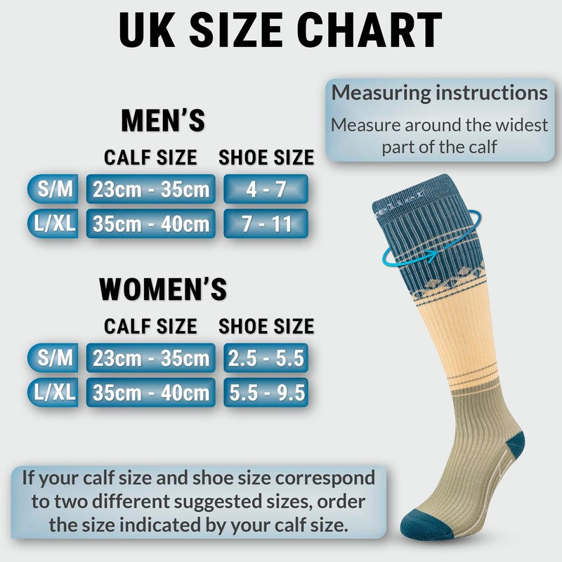 360 RELIEF 2 Pairs Compression Socks for Women & Men