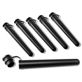 Urekt Tube Vials ( 6 Pack), Premium Waterproof Storage Tube Container Plastic Joint Holder Case Portable Travel Box Great for Outdoors