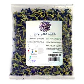 Té Azul de Clitoria Ternatea o Mariposa Azul 100g Butterfly Pea o Blue Matcha - Tierra de Colores