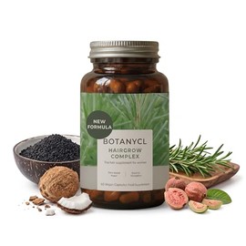 Botanycl HairGrow Complex - Natural Hair Health and Thickness Treatment, Essential Daily Hair Supplement
