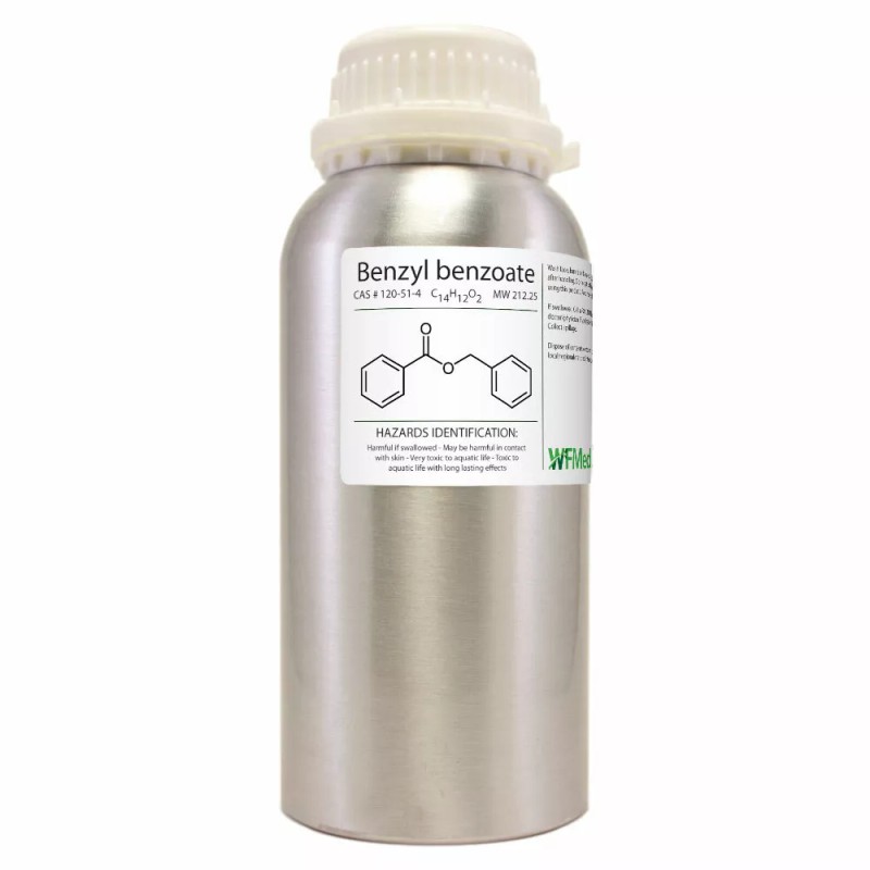 GreenHealth Benzyl benzoate - 16 fl oz - Aluminum Bottle