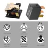 SHMZK 2 PCS Car AC Relay, G8HL-H71 Multiple Use Starter