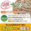 santelife サラシア16200 サラシア イヌリン 難消化デキストリン 桑の葉 ウコン 菊芋 乳酸菌 ナットウキナーゼ
