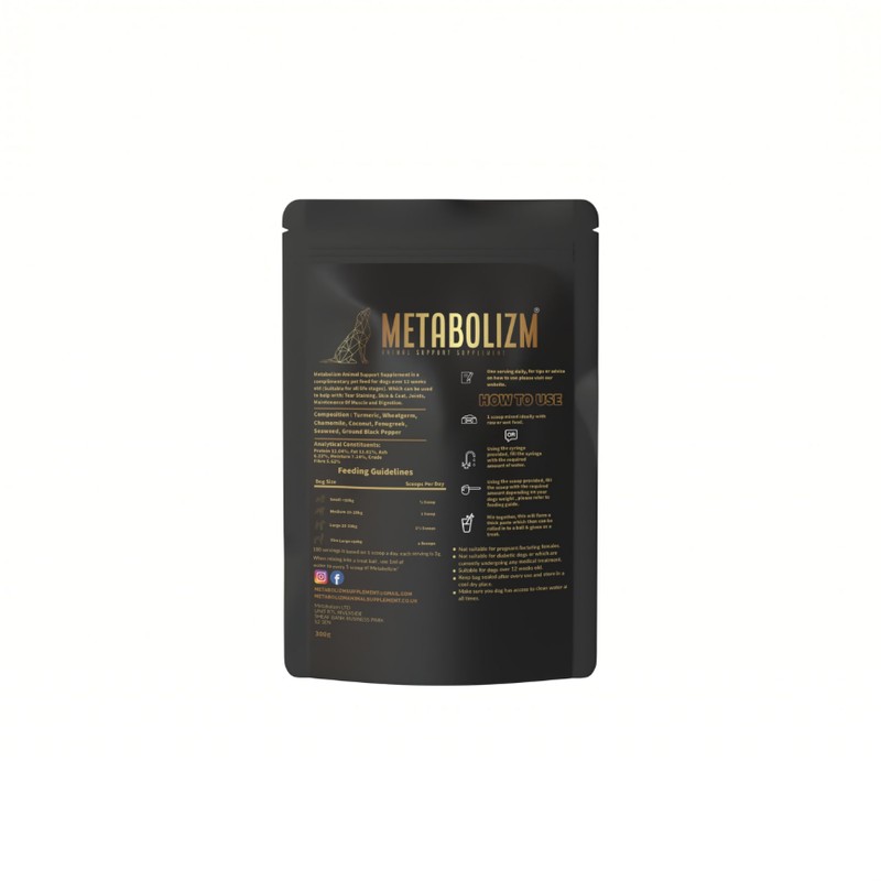 METABOLIZM All In One Supplement for Dogs 300g - 100