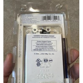 Leviton Lighted Switch - 15A-120VAC - Light Almond No. 5672 L5672-T