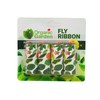 Organic Garden Fruit Fly Ribbon Sticky Traps for Flying Bugs,