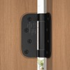 Haidms 3 Pack Self Closing Door Hinges 4 Inch Black