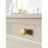 Goo-Ki Cabinet Knobs with Base Plate/Backplate Zinc Alloy Hardware for