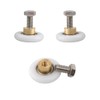 Tucireat Shower Cubicle Rollers, Pack of 8, Shower Door Rollers,