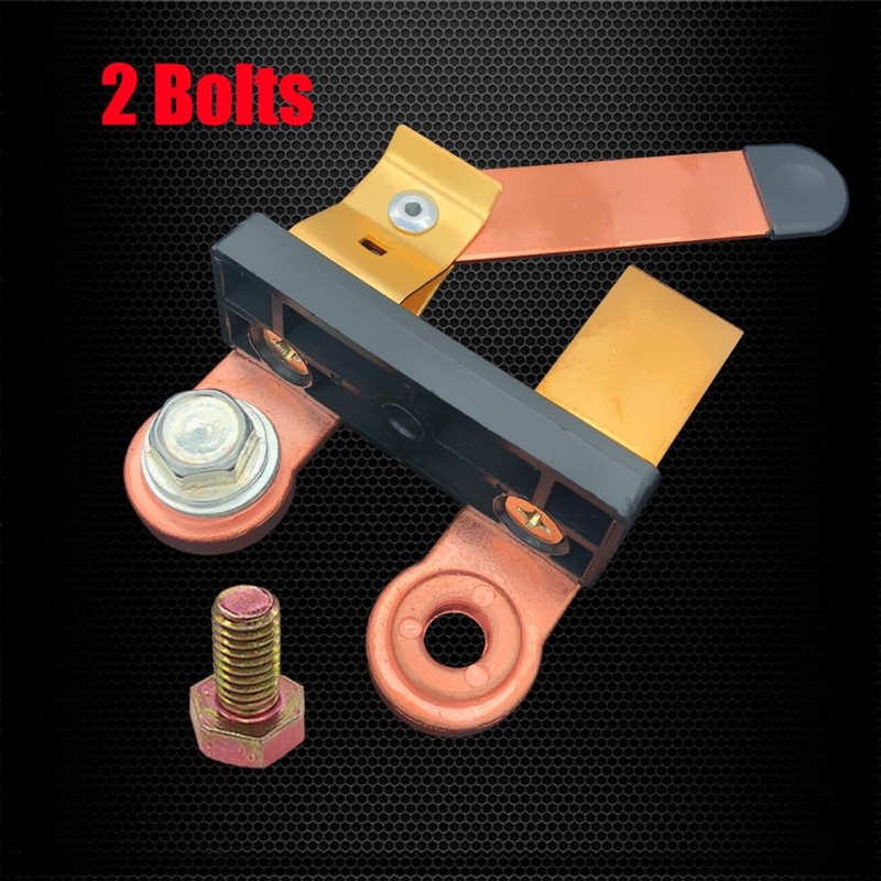 Ampper Side Post Battery Disconnect Switch 12V 24V, Knife Blade